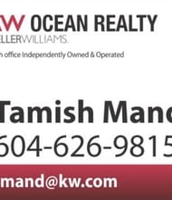 Tamish Mand, REALTOR<sup>®</sup>