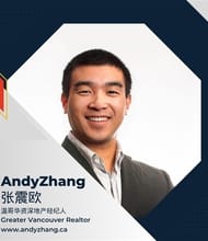 Andy Zhang, REALTOR<sup>®</sup>, Personal Real Estate Corporation