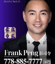 Frank Peng, REALTOR<sup>®</sup>, Personal Real Estate Corporation