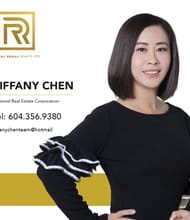 Tiffany Chen, REALTOR<sup>®</sup>, Personal Real Estate Corporation