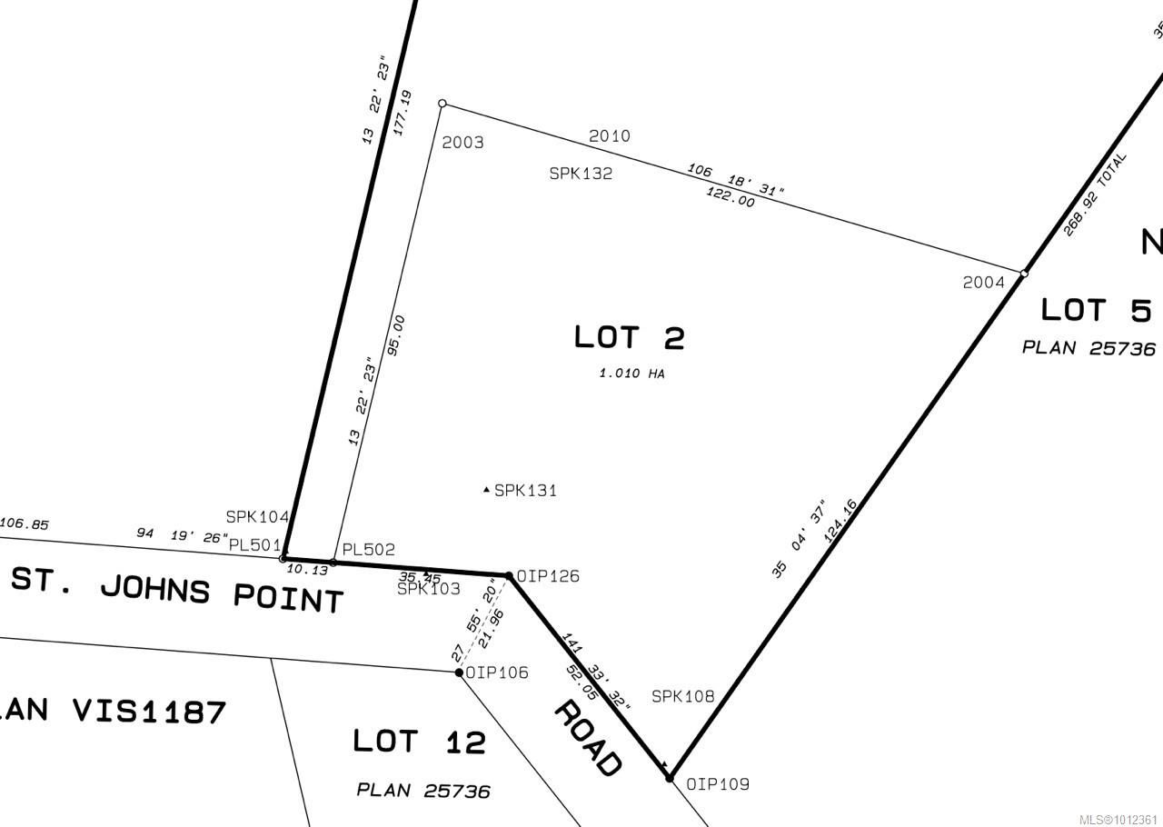 Lot for sale in Hornby Island, 6375 St Johns Point Rd, 1012361 | Realtylink.org