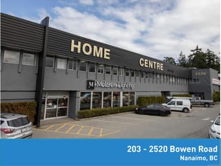 Industrial for lease in Nanaimo, 203 2520 Bowen Rd, 1020659 | Realtylink.org