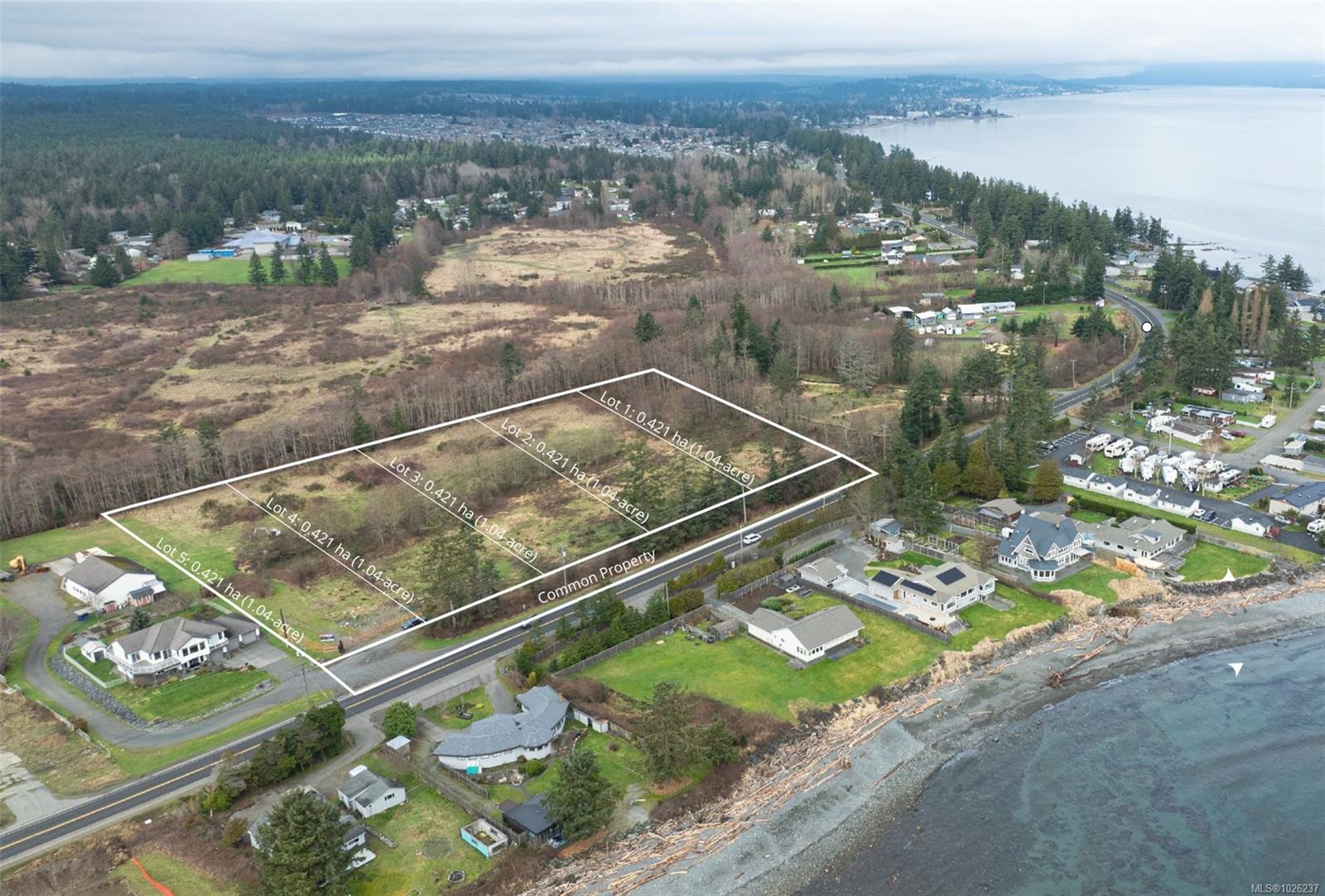 Commercial Land for sale in Campbell River, Lot 1-5 Island S Hwy, 1026237 | Realtylink.org