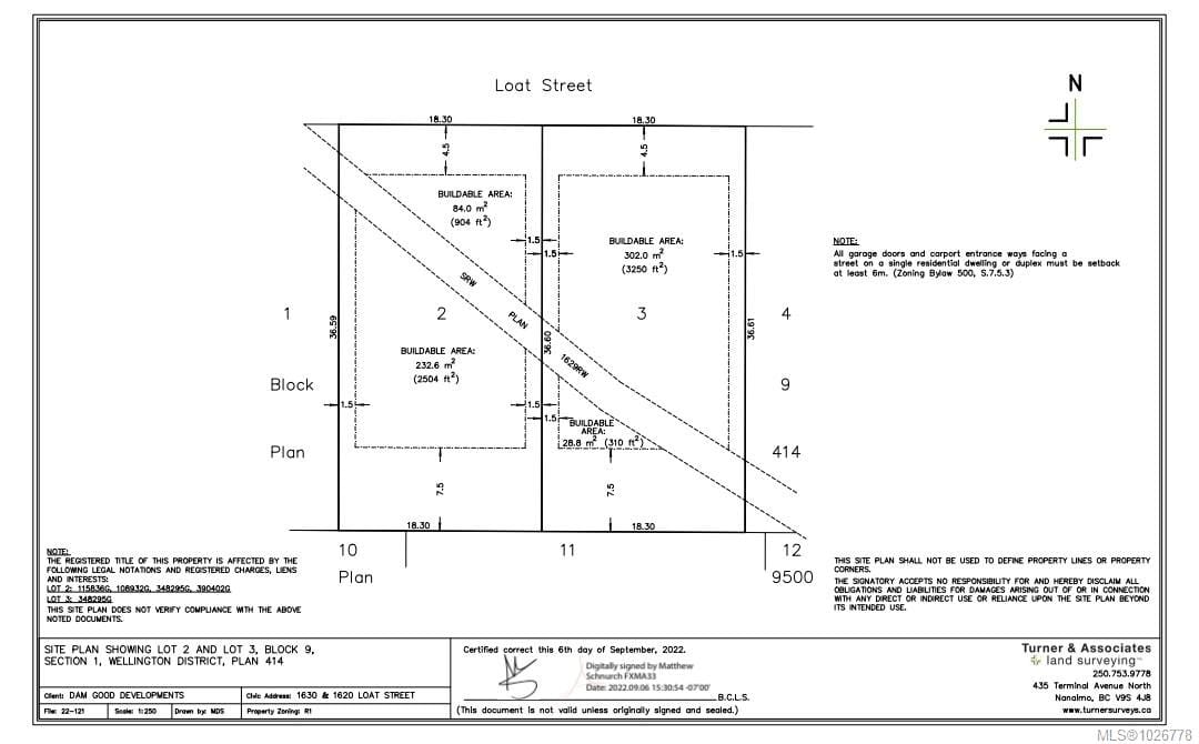 Lot for sale in Nanaimo, 1630 Loat St, 1026778 | Realtylink.org