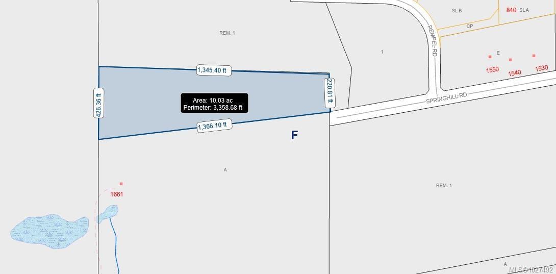 Industrial for sale in Parksville, Lt 1 Springhill Rd, 1027492 | Realtylink.org