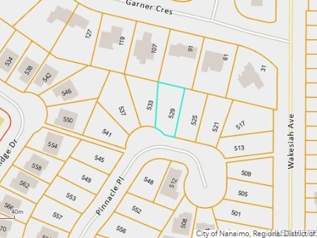 Lot for sale in Nanaimo, 529 Pinnacle Pl, 1037858 | Realtylink.org