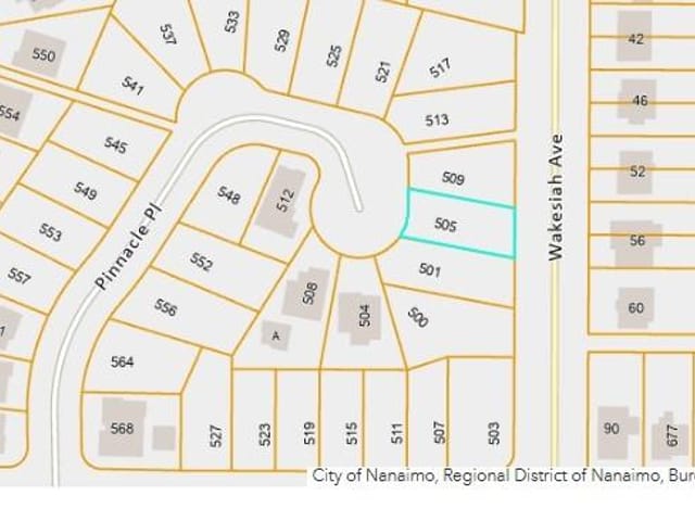 Lot for sale in Nanaimo, 505 Pinnacle Pl, 1037894 | Realtylink.org