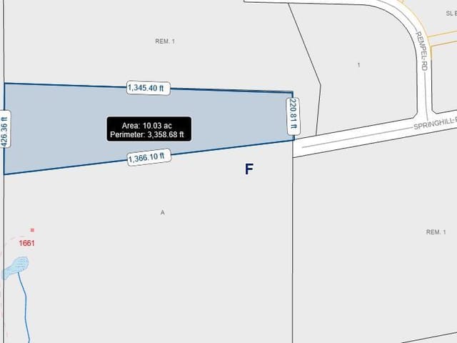 Industrial for sale in Errington, Lot 1 Springhill Rd, 1042004 | Realtylink.org
