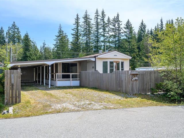 Manufactured Home for sale in Woss, 4034 Elk Dr, 1048290 | Realtylink.org
