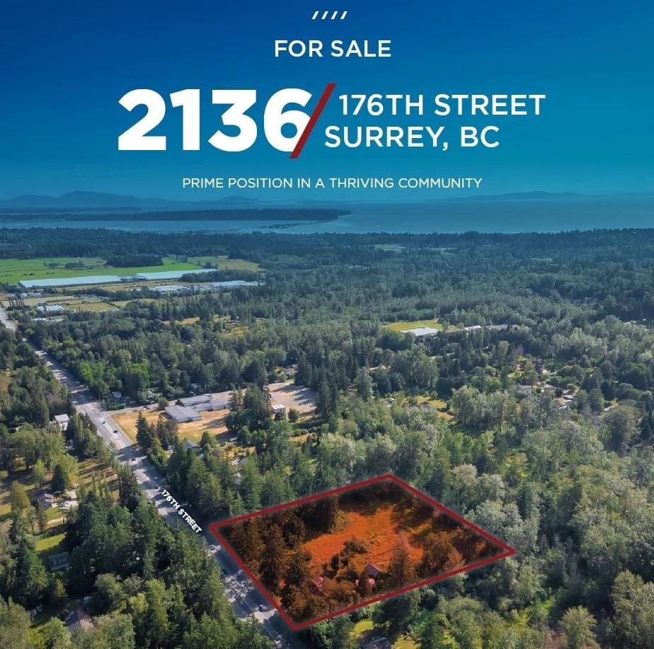 Commercial Land for sale in Surrey, South Surrey White Rock, 2136 176 Street, 224976895 | Realtylink.org