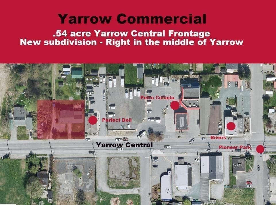 Commercial Land for sale in Chilliwack, Yarrow, 42159 Yarrow Central Road, 224978163 | Realtylink.org