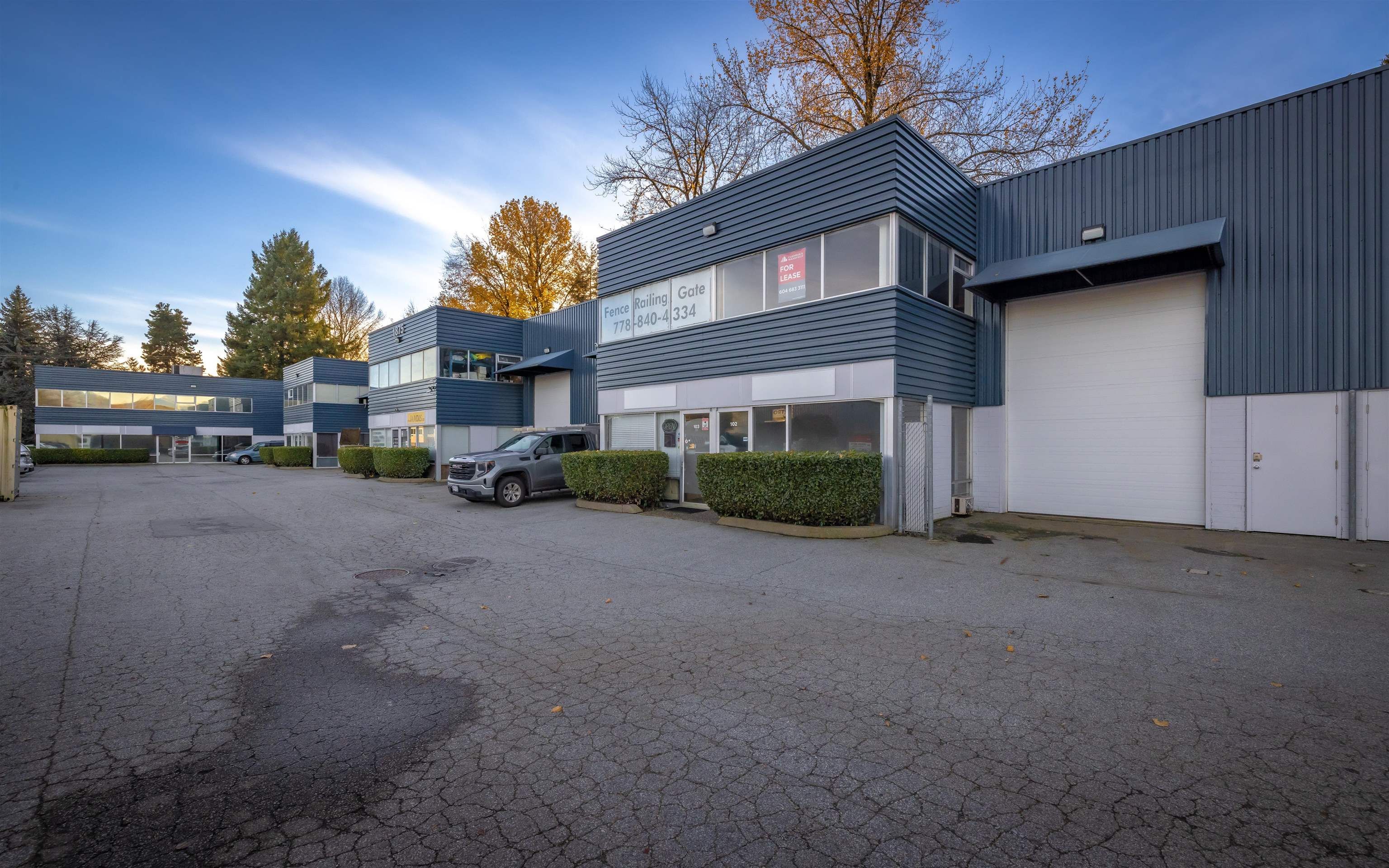 Industrial for lease in Port Coquitlam, Port Coquitlam, 102 1875 Broadway Street, 224978621 | Realtylink.org