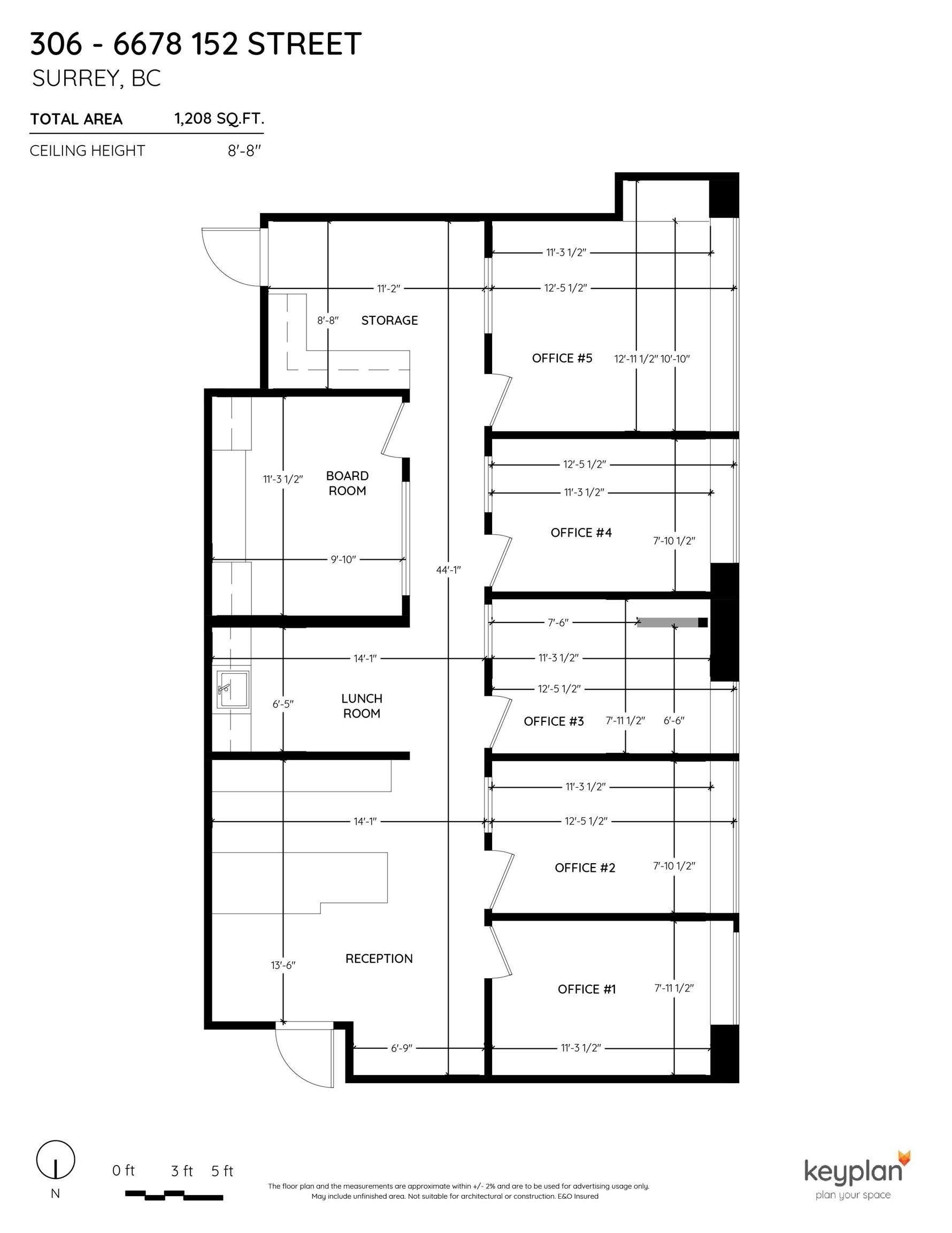 Office for lease in Surrey, Surrey, 306 6678 152 Street, 224978756 | Realtylink.org