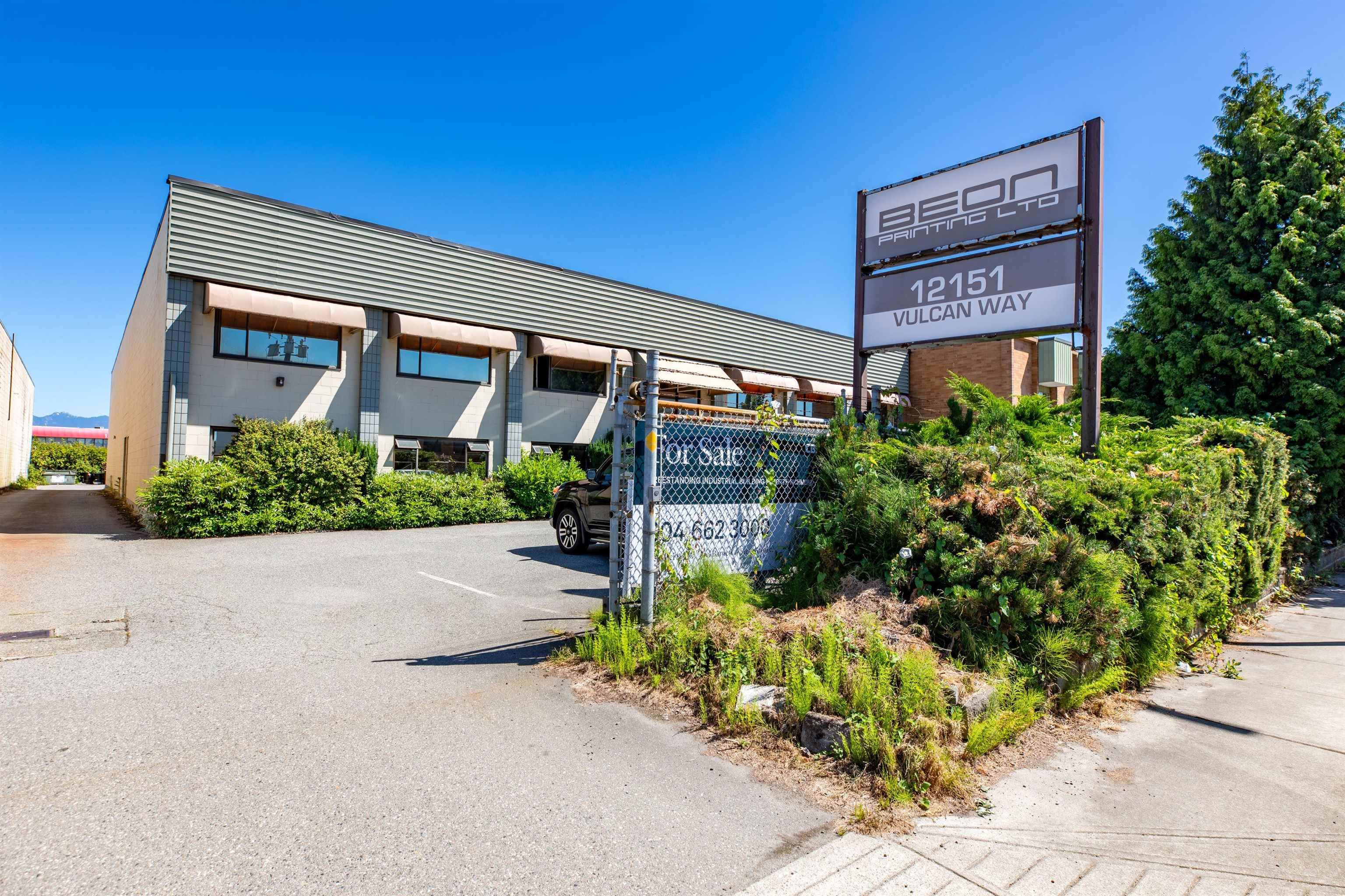 Industrial for sale in Richmond, Richmond, 12151 Vulcan Way, 224978893 | Realtylink.org