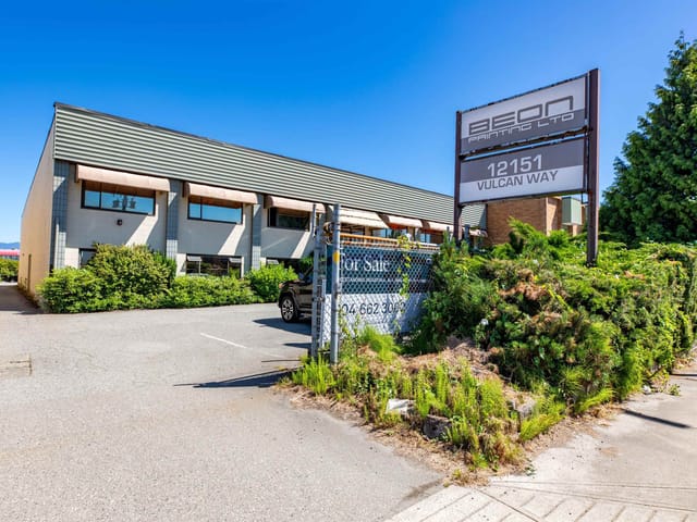 Industrial for sale in Richmond, Richmond, 12151 Vulcan Way, 224978893 | Realtylink.org