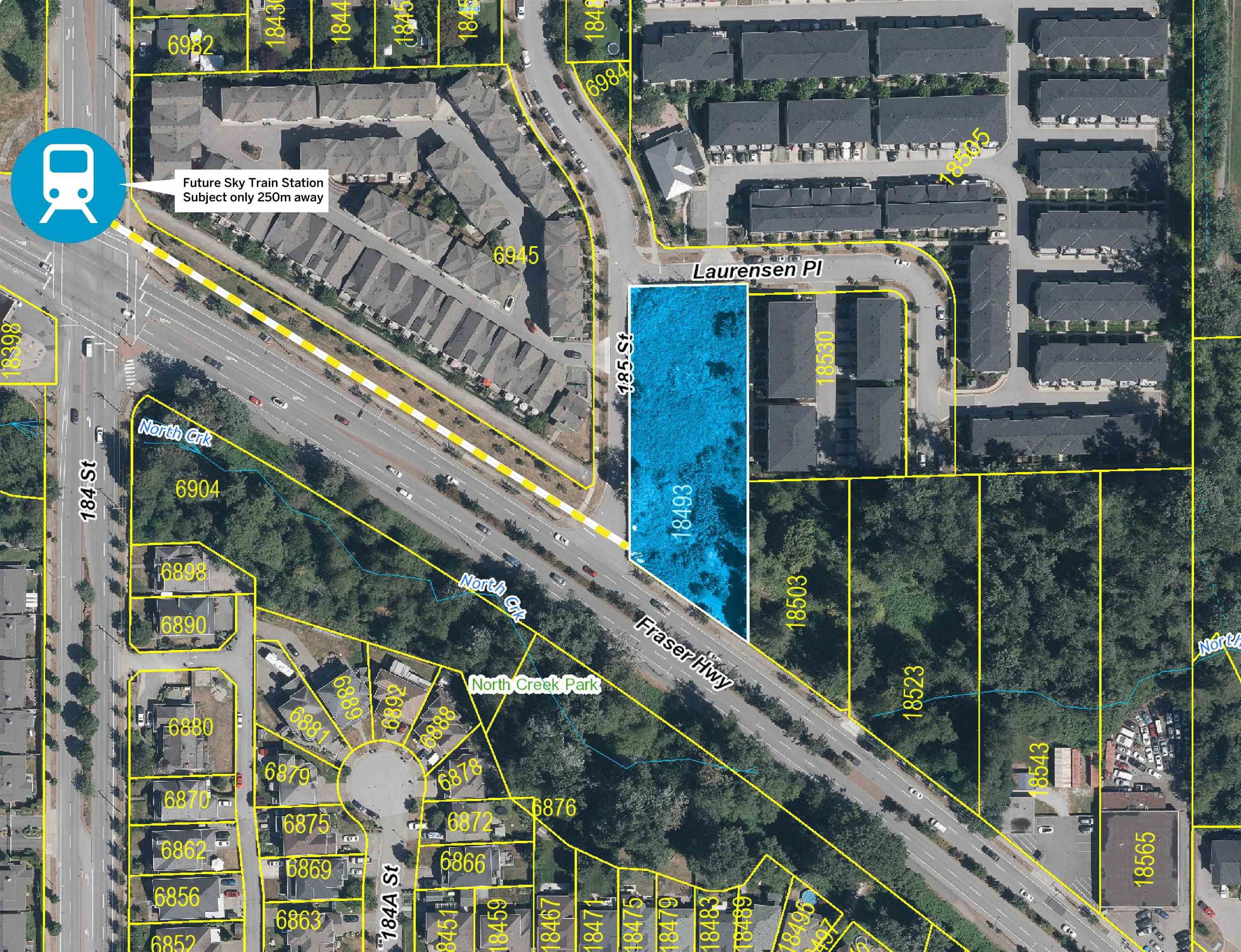 Commercial Land for sale in Surrey, Cloverdale, 18493 Fraser Highway, 224979430 | Realtylink.org