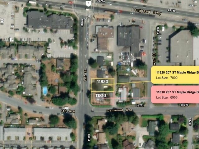 Commercial Land for sale in Maple Ridge, Maple Ridge, 11810 207 Street, 224979879 | Realtylink.org