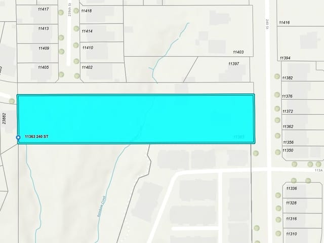 Commercial Land for sale in Maple Ridge, Maple Ridge, 11363 240 Street, 224979915 | Realtylink.org