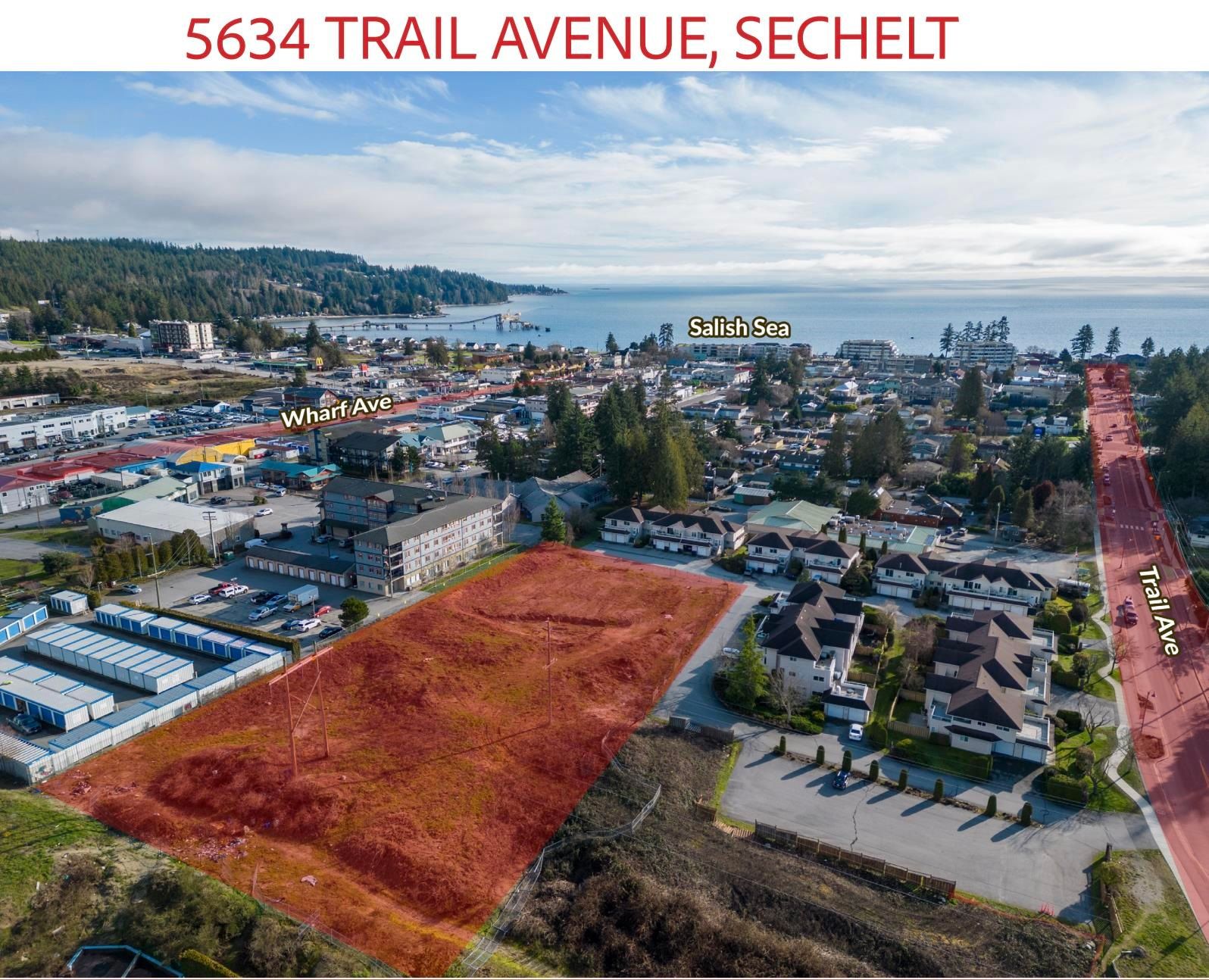 Commercial Land for sale in Sechelt, Sunshine Coast, 5634 Trail Avenue, 224980058 | Realtylink.org