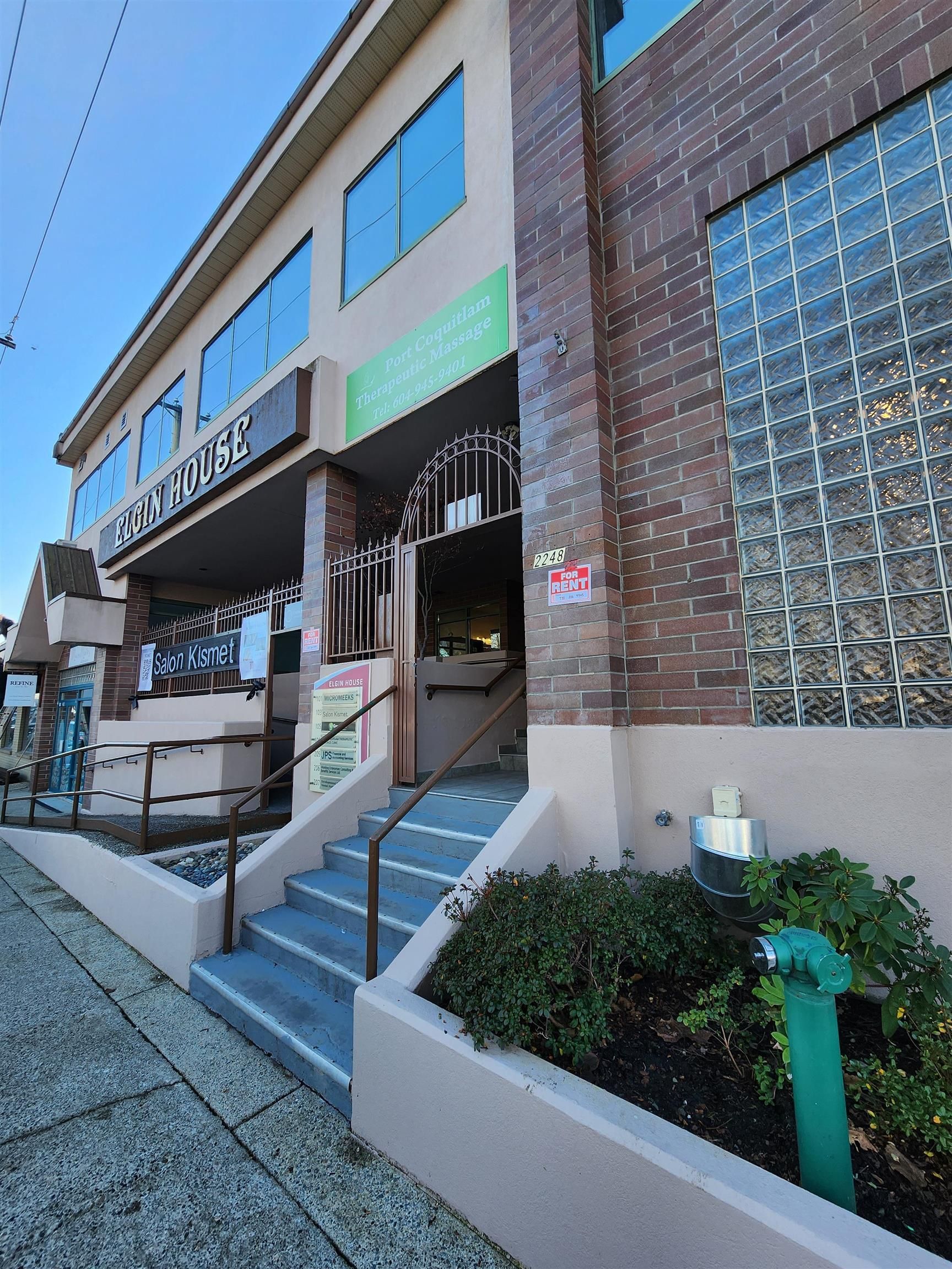 Office for lease in Port Coquitlam, Port Coquitlam, 206 2248 Elgin Avenue, 224980295 | Realtylink.org