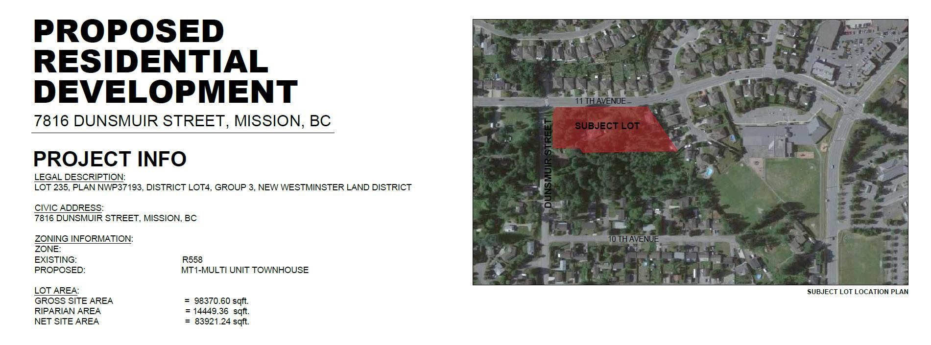 Commercial Land for sale in Mission, Mission, 7816 Dunsmuir Street, 224981109 | Realtylink.org