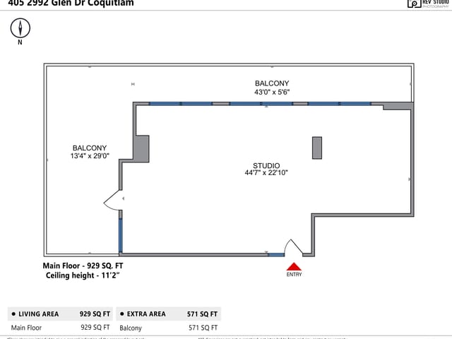 Office for sale in Coquitlam, Coquitlam, 405 2992 Glen Drive, 224981266 | Realtylink.org