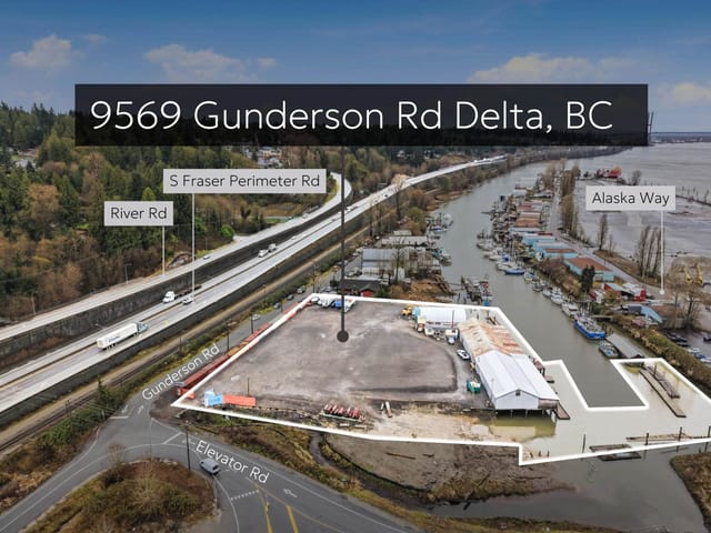 Commercial Land for sale in Surrey, N. Delta, 9569 Gunderson Road, 224982302 | Realtylink.org
