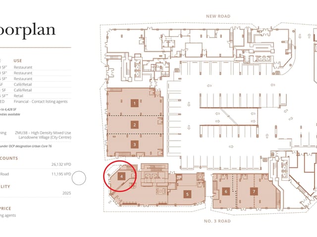 Retail for lease in Richmond, Richmond, 125 5593 No.3 Road, 224982809 | Realtylink.org