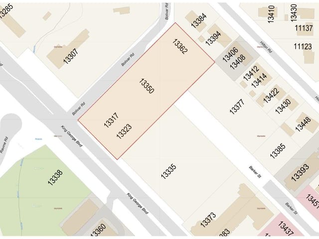 Commercial Land for sale in Surrey, Surrey, 13317 King George Blvd, 224983193 | Realtylink.org