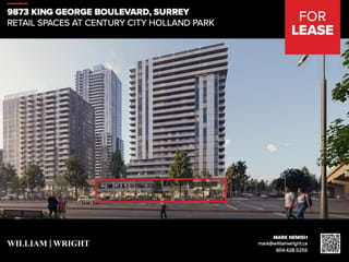 Retail for lease in Surrey, North Surrey, CRU 1 13590 Holland Commons Avenue, 224983771 | Realtylink.org