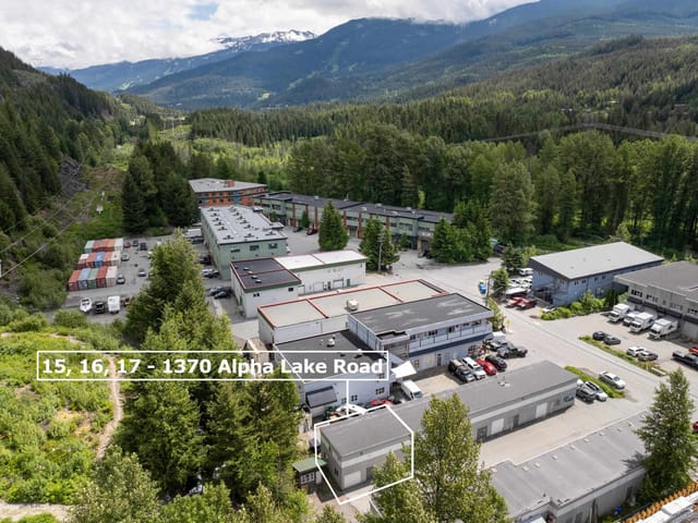 Office for sale in Whistler, Whistler, 15, 16 & 17 1370 Alpha Lake Road, 224984510 | Realtylink.org