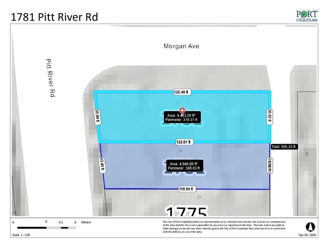 Commercial Land for sale in Port Coquitlam, Port Coquitlam, 1781 Pitt River Road, 224985429 | Realtylink.org