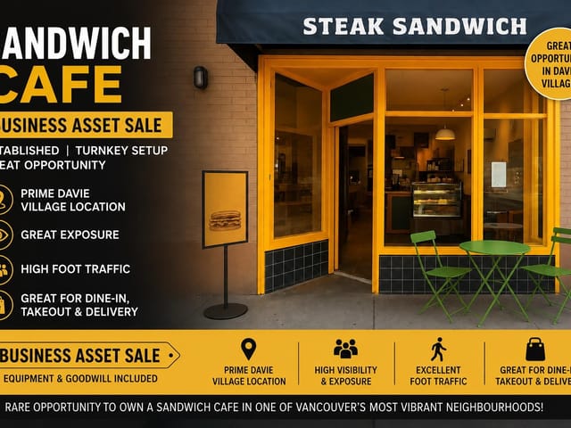 Business for sale in Vancouver, Vancouver West, 1102 Davie Street, 224985486 | Realtylink.org