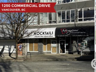 Retail for sale in Vancouver, Vancouver East, 1250 Commercial Drive, 224985682 | Realtylink.org