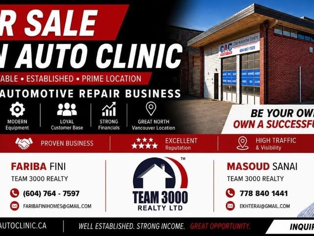 Business for sale in North Vancouver, North Vancouver, 1193 W 3rd Street, 224985940 | Realtylink.org