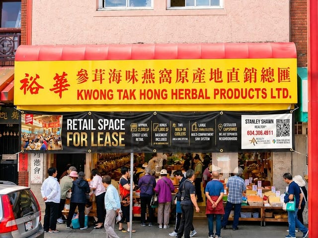 Retail for lease in Vancouver, Vancouver East, 240 Keefer Street, 224986295 | Realtylink.org