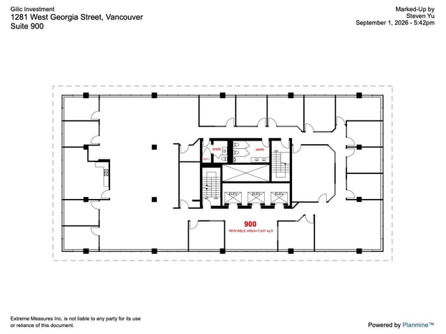 Office for lease in Vancouver, Vancouver West, 900 1281 West Georgia Street, 224986882 | Realtylink.org