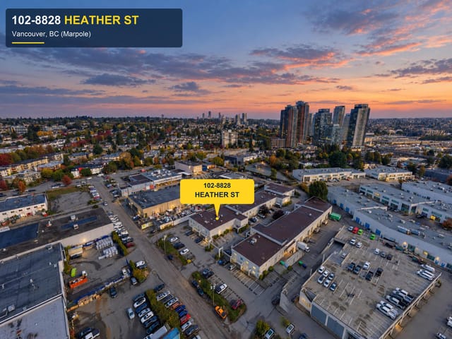 Industrial for sale in Vancouver, Vancouver West, 102 8828 Heather Street, 224987494 | Realtylink.org