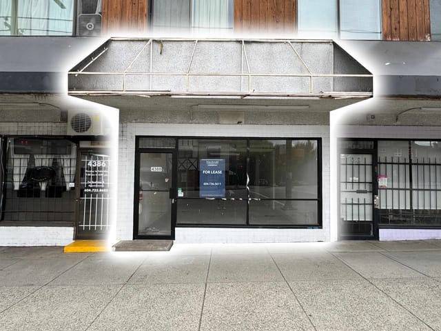 Retail for lease in Vancouver, Vancouver East, 4388 Fraser Street, 224987749 | Realtylink.org