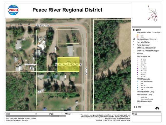 Lot for sale in Hudsons Hope, Fort St. John, 11610 Ross Street, 262829235 | Realtylink.org
