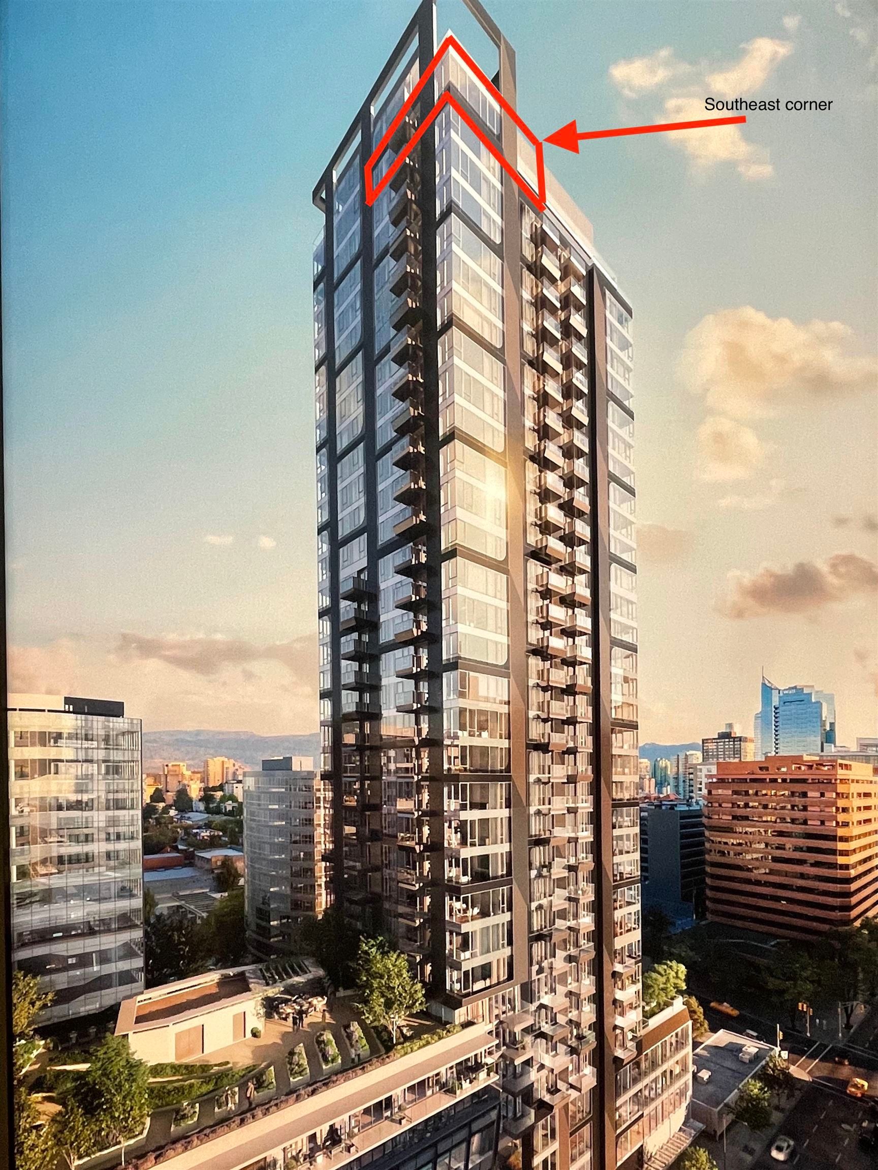 Apartment for sale in Vancouver, Vancouver West, 3503 1277 Hornby Street, 262886321 | Realtylink.org