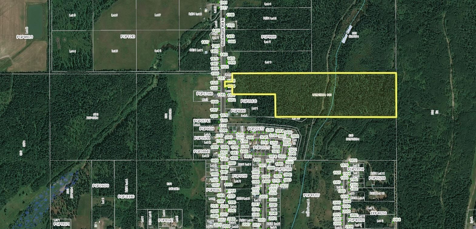 Lot for sale in Prince George, PG City South East, 1556 N Blackburn Road, 262900255 | Realtylink.org