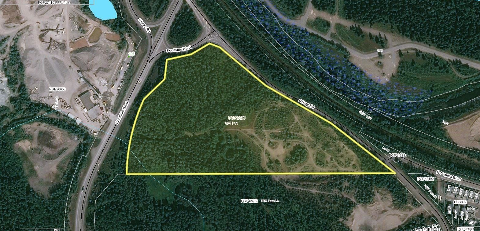 Lot for sale in Prince George, PG City West, DL 2400 Otway Road, 262905041 | Realtylink.org