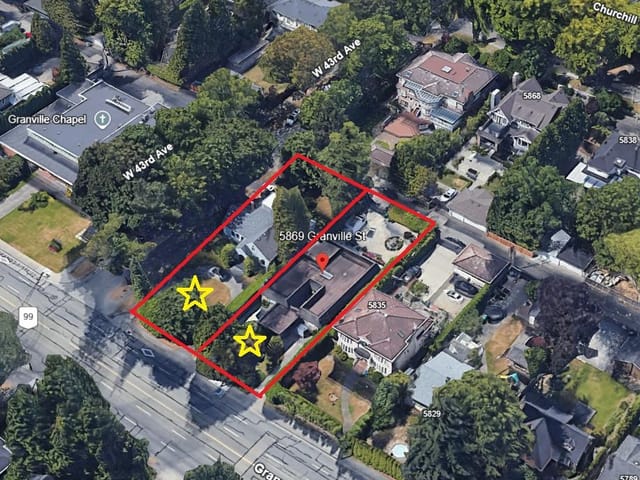 House for sale in Vancouver, Vancouver West, 5869 Granville Street, 262998528 | Realtylink.org