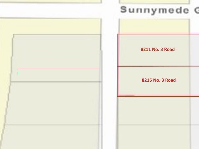 Lot for sale in Richmond, Richmond, 8215 No. 3 Road, 262999741 | Realtylink.org