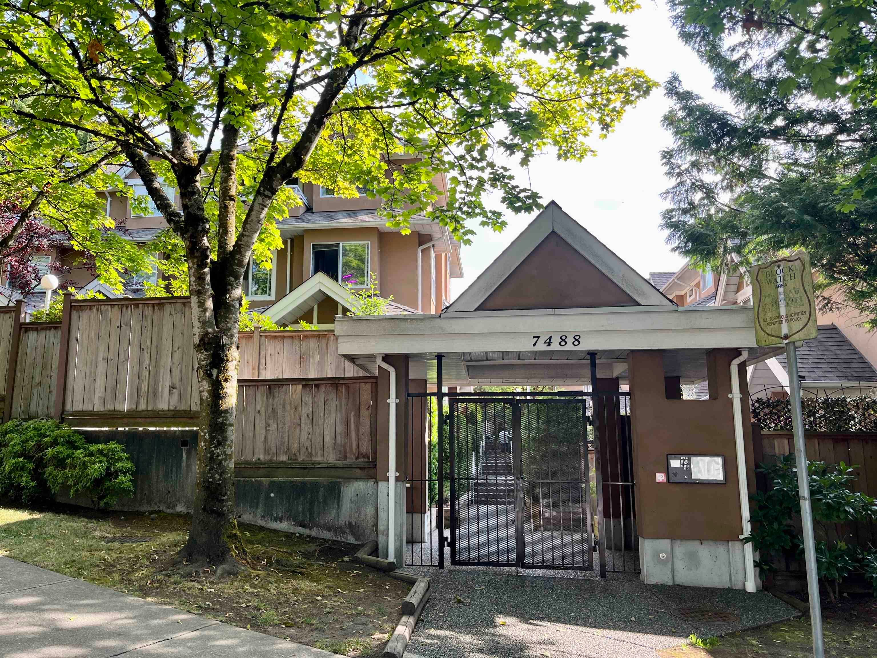 Townhouse for sale in Burnaby, Burnaby South, 22 7488 Salisbury Avenue, 263001251 | Realtylink.org