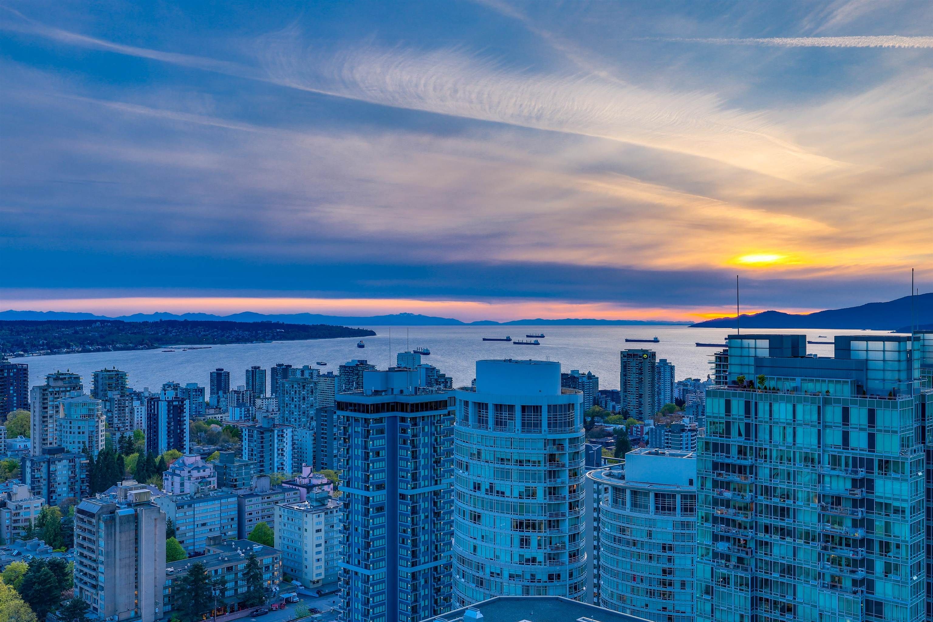 Apartment for sale in Vancouver, Vancouver West, 4102 1151 W Georgia Street, 263007924 | Realtylink.org