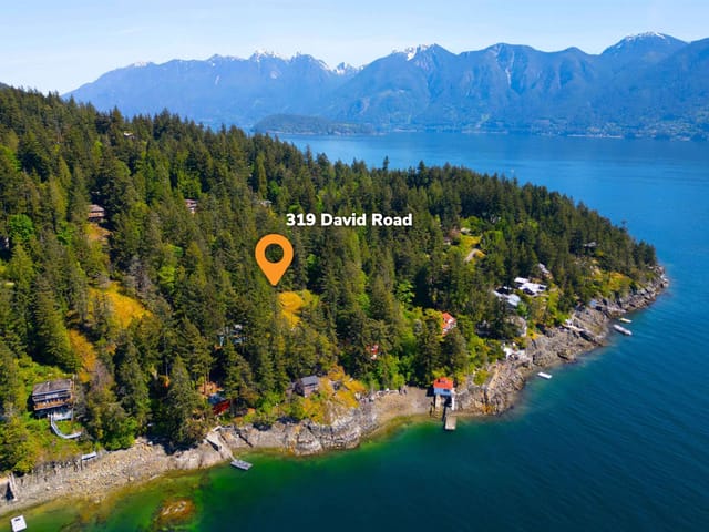 Lot for sale in Bowen Island, Bowen Island, 319 David Road, 263016376 | Realtylink.org