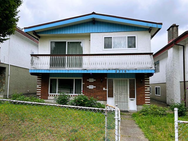 House for sale in Vancouver, Vancouver East, 2316 E 1st Avenue, 263043394 | Realtylink.org