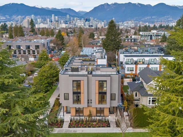 Townhouse for sale in Vancouver, Vancouver West, 4470 Ash Street, 263061499 | Realtylink.org